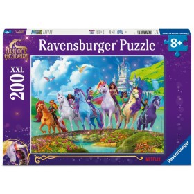 Puzzle Academia Unicornilor 200 piese XXL